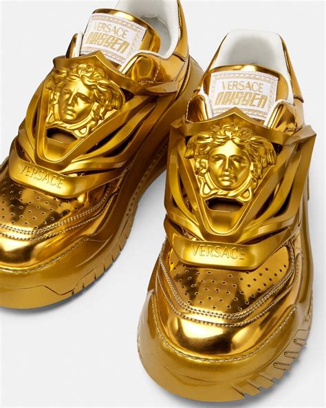 versace jeans sneakers oro|Versace Jeans sneakers men.